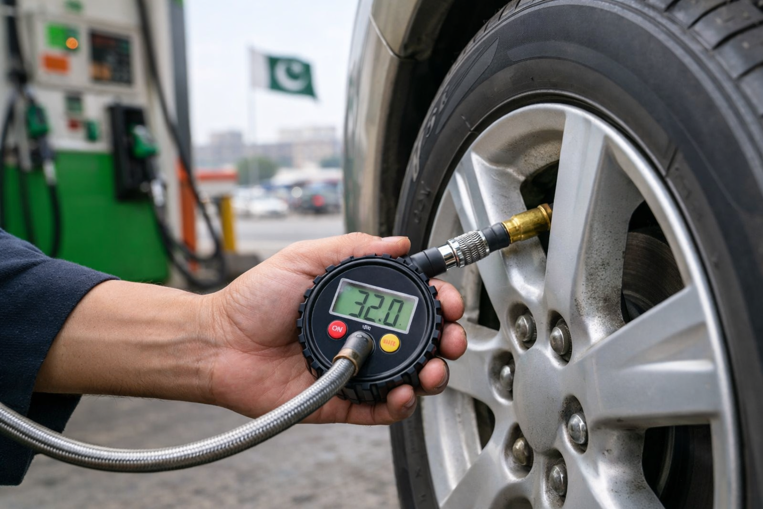 tyre pressure